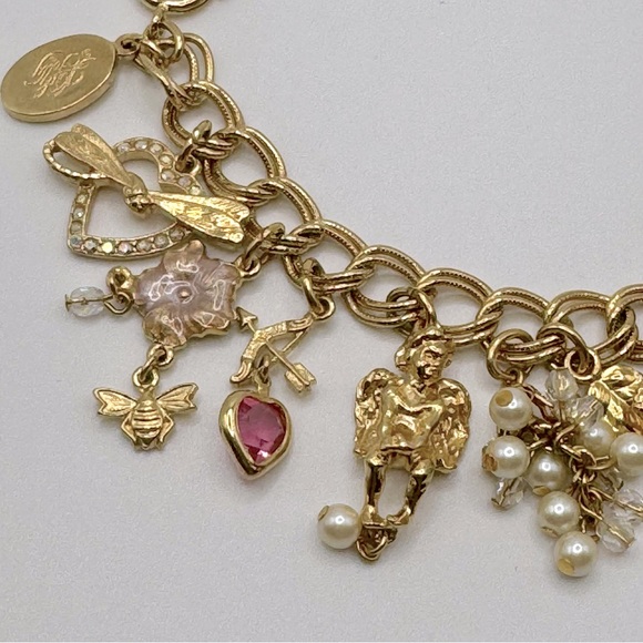 Kirks Folly Midummer Night’s Dream Cherub and Fairy Charm Bracelet - Picture 5 of 8
